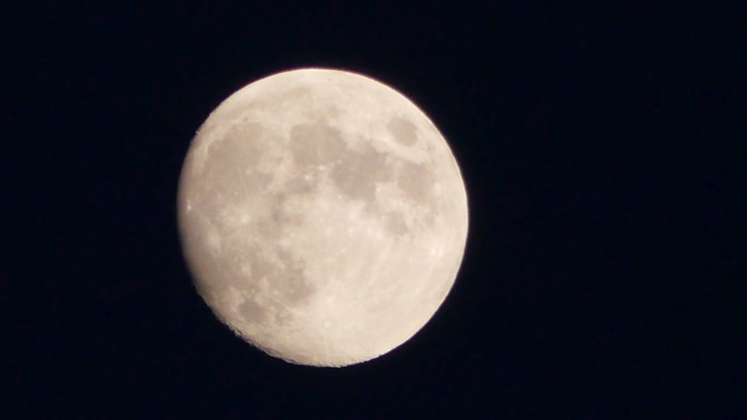 Vollmond am 14.07.2019. Ort der Aufnahme: Mittergars/Bayern