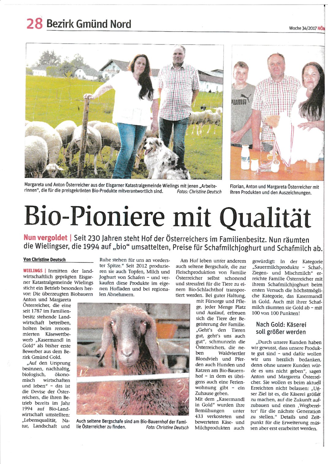 Bio-Pioniere mit Qualität