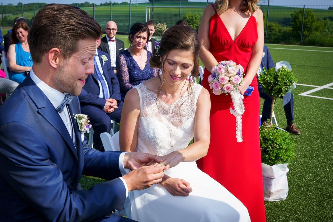 Emotionale Hochzeitszeremonie in Lipperscheid Luxemburg