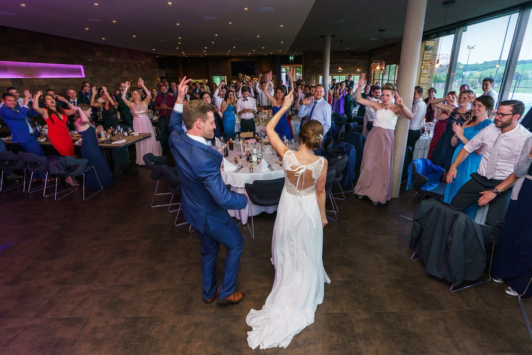 Hochzeit feiern im Sporthotel Leweck Luxemburg