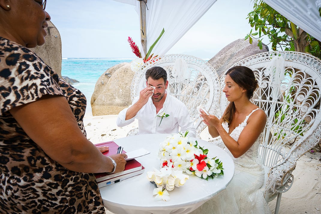 Hochzeitsfotos Seychellen
