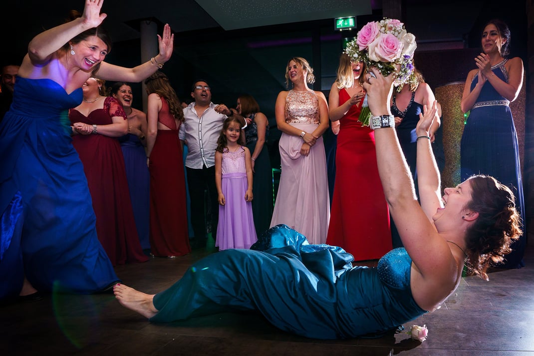 Brautstraußwurf Hochzeit Luxemburg