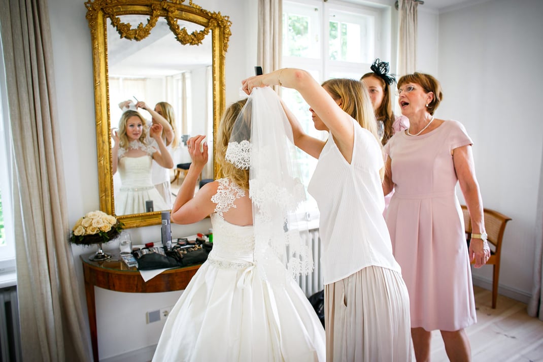 Hochzeitsfotos Schloss Neuhardenberg