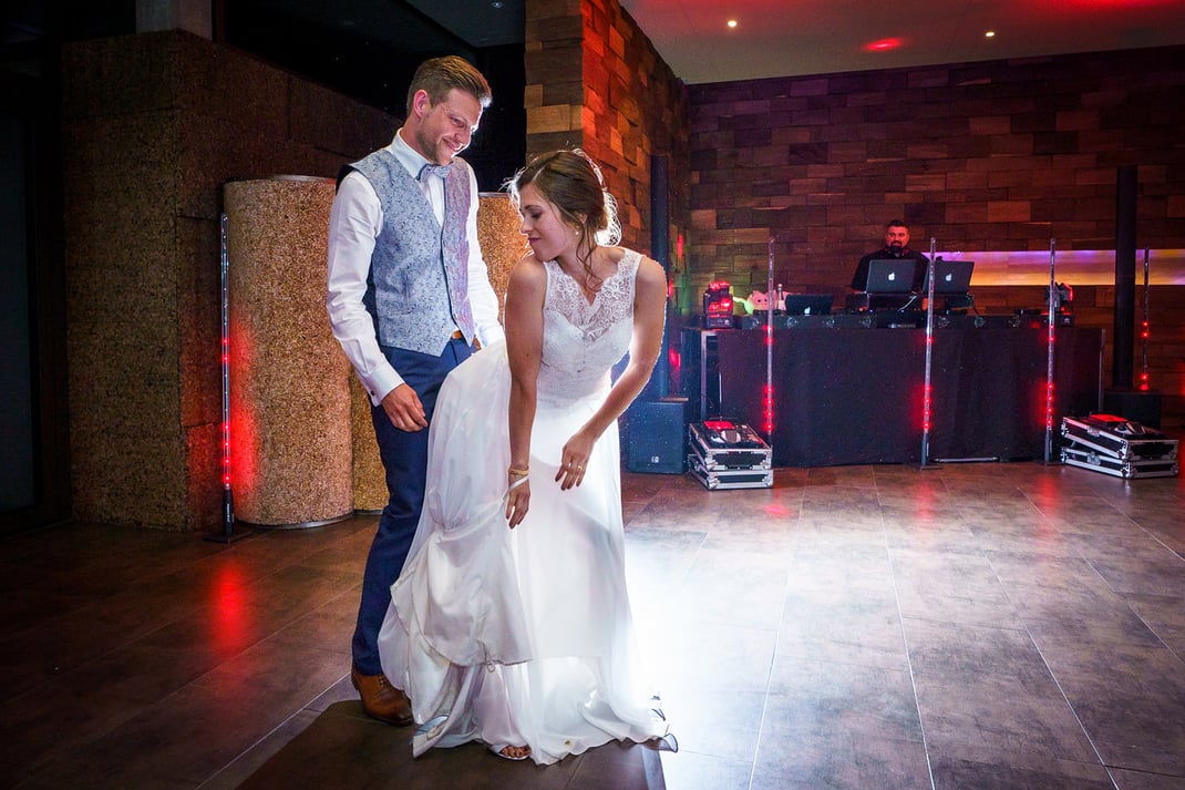 Hochzeitsparty im Sporthotel Leweck Luxemburg