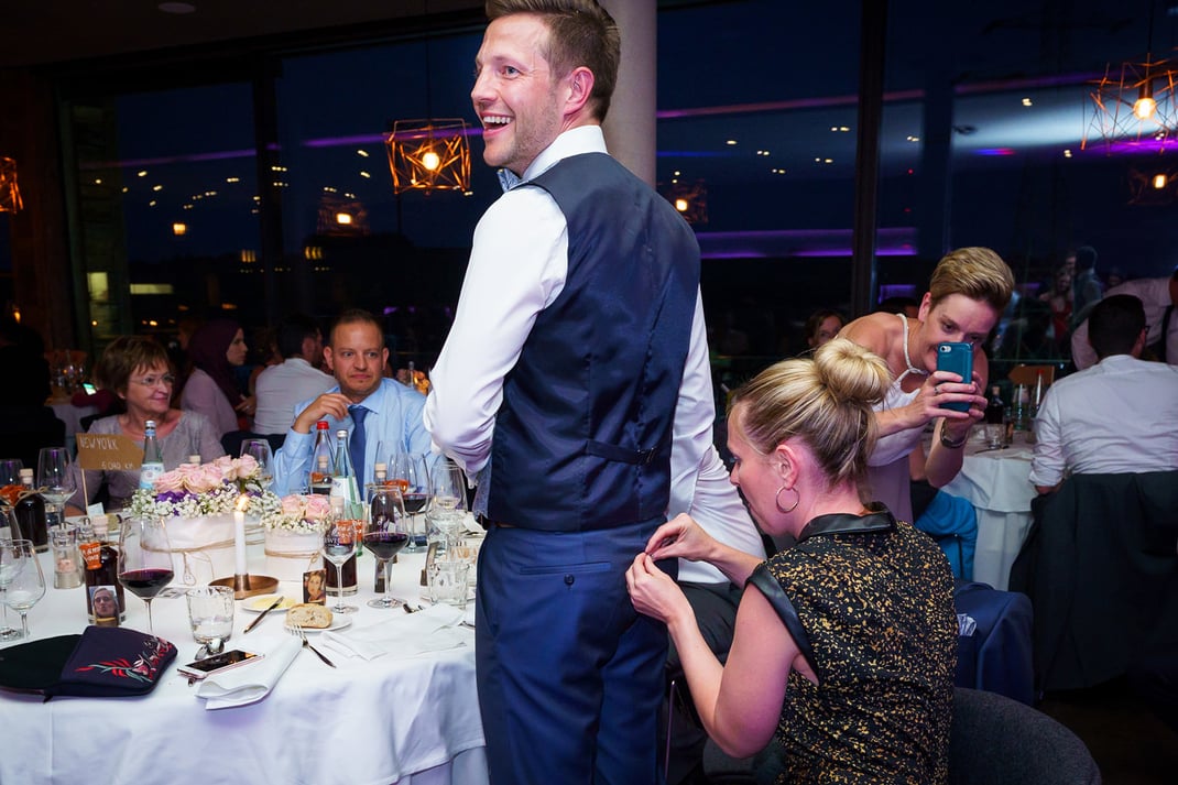 Hochzeitsparty im Sporthotel Leweck Luxemburg