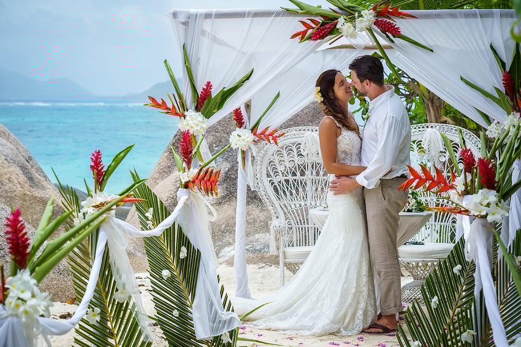 Strandtrauung Seychellen