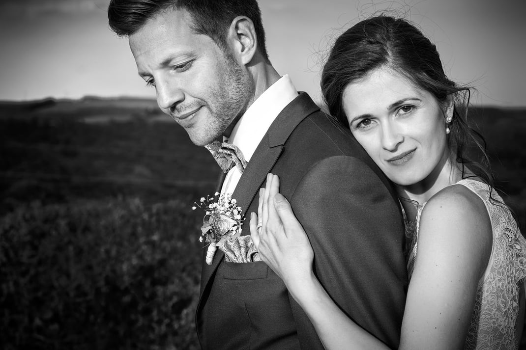 Hochzeitsfotos mit dem Brautpaar in Luxemburg