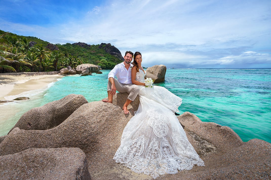 Strandtrauung Seychellen