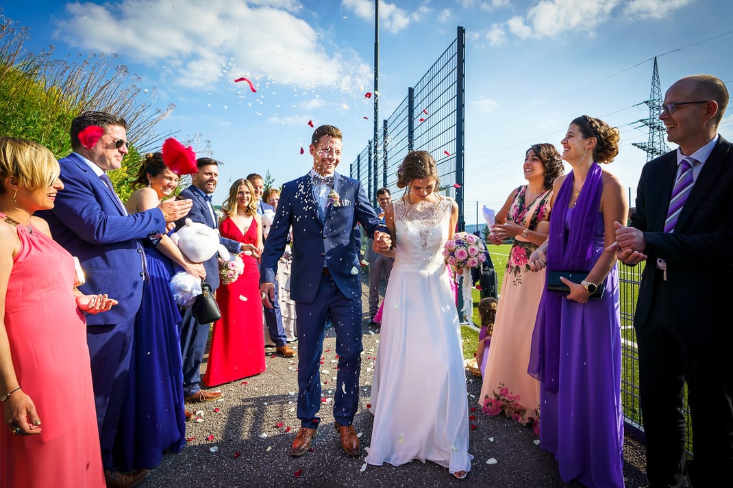 Emotionale Hochzeitszeremonie in Lipperscheid Luxemburg
