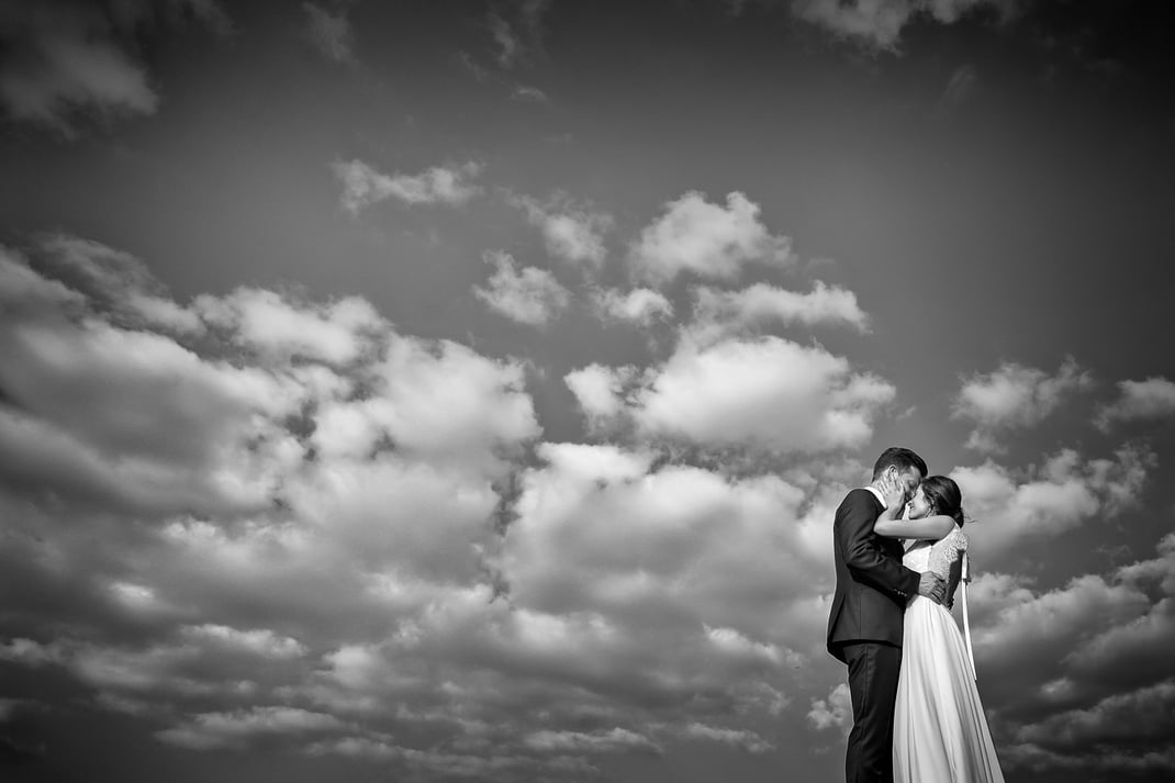 Hochzeitsfotos mit dem Brautpaar in Luxemburg