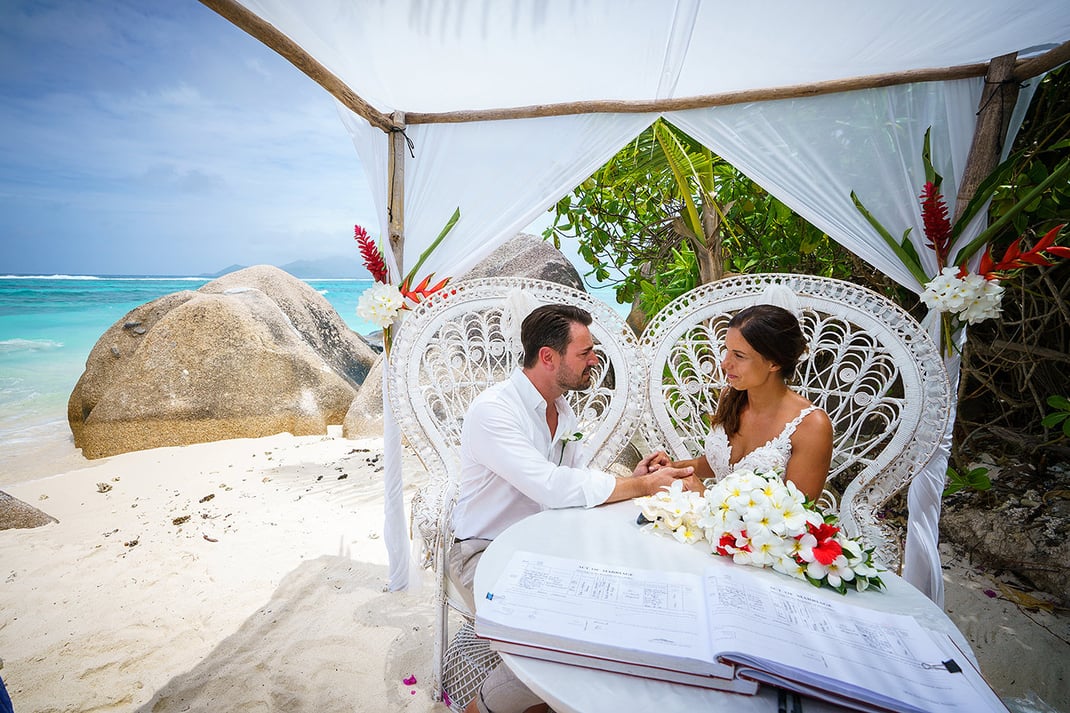 Strandhochzeit Seychellen