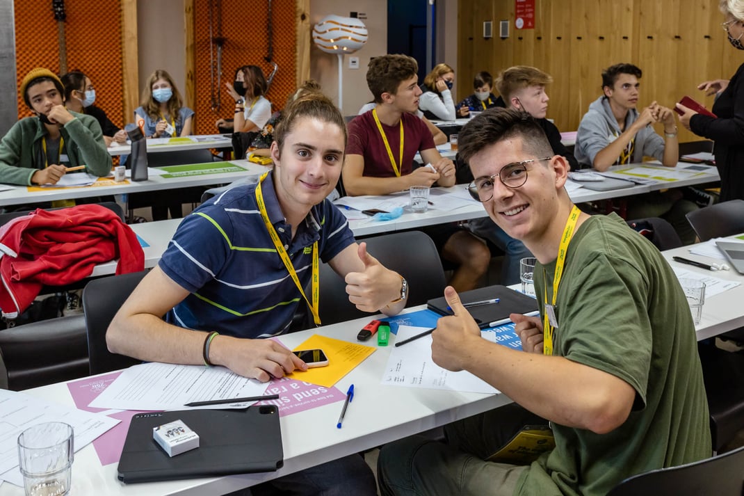 "Future Film Makers" an der konzentrierten Arbeit im trendigen Hotel 25hours an der Langstrasse.