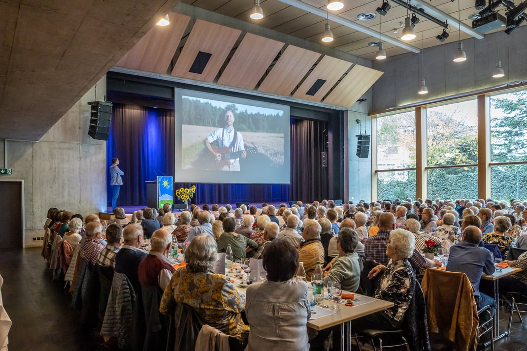 Musiker Kunz war bloss digital anwesend, seine Mutter hingegen leibhaft...