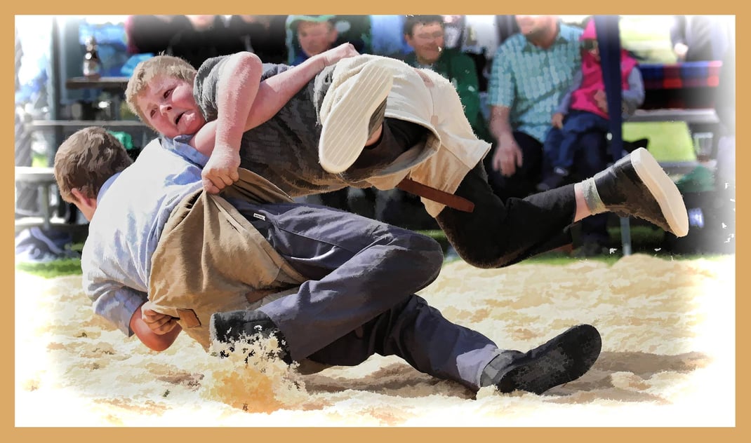 Keine Nachwuchssorgen beim Schweizer Nationalsport: Jungschwinger am 21. Seetaler Nachwuchschwinget in Hitzkirch
