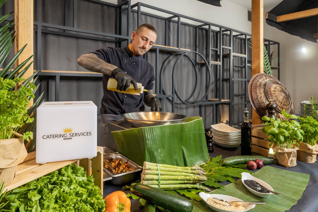 Fototdok Migros Catering Services in der Viscose Eventhalle Emmenbrücke. - Fotos by Thomi Studhalter, faszination fotografie, Willisau