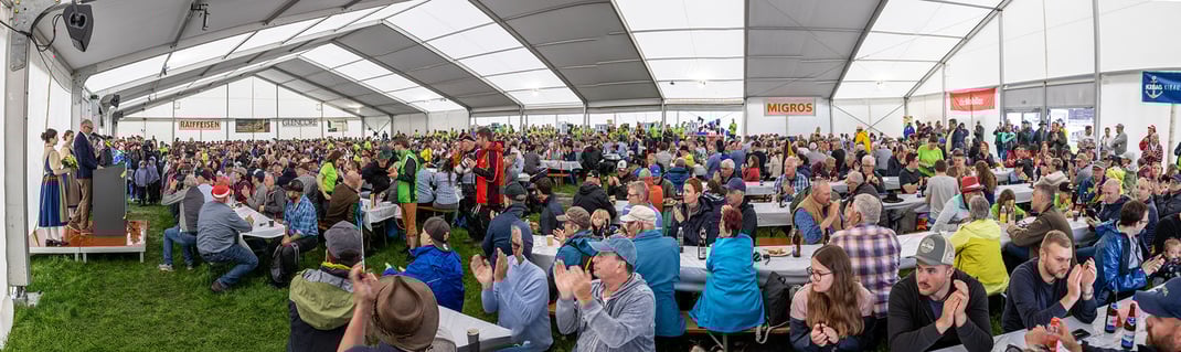 Catering Services der Migros Luzern am Zuger Kantonalen Schwingfest in Neuheim - Fotos by Thomi Studhalter, faszination fotografie, Willisau