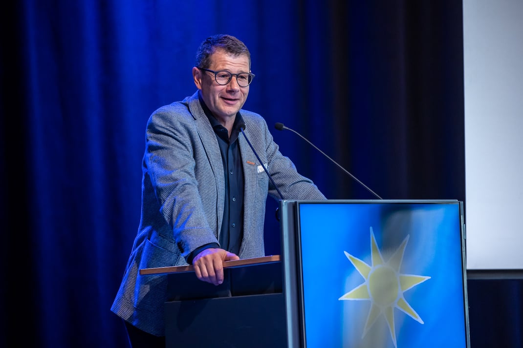 Guido Rast: Grussworte vom Chef.