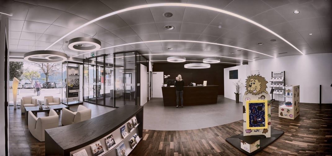 Luzerner Kantonalbank: Fotodok Umbau LUKB Zweigstelle Weggis/LU