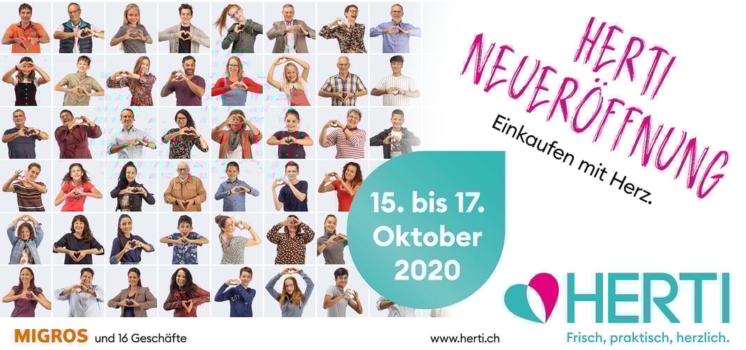 Auszug aus der Broschüre zum neuen Herti-Zentrum