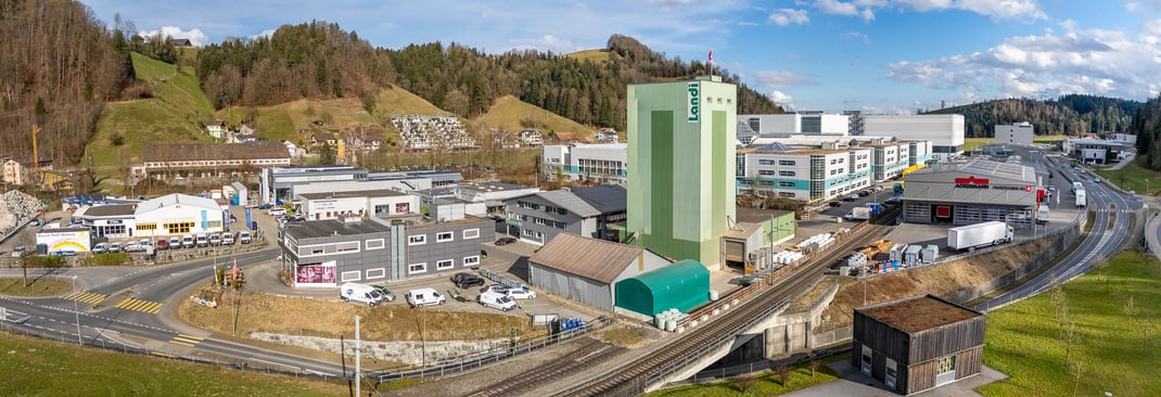 Industrieareal eingangs Willisau (Richtung Menznau - Wolhusen)