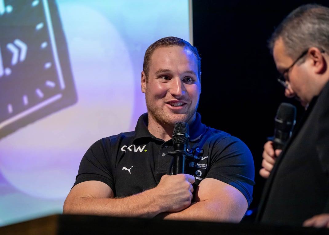 Schwingerkönig Joel Wicki, AdR-Botschafter der Migros Luzern