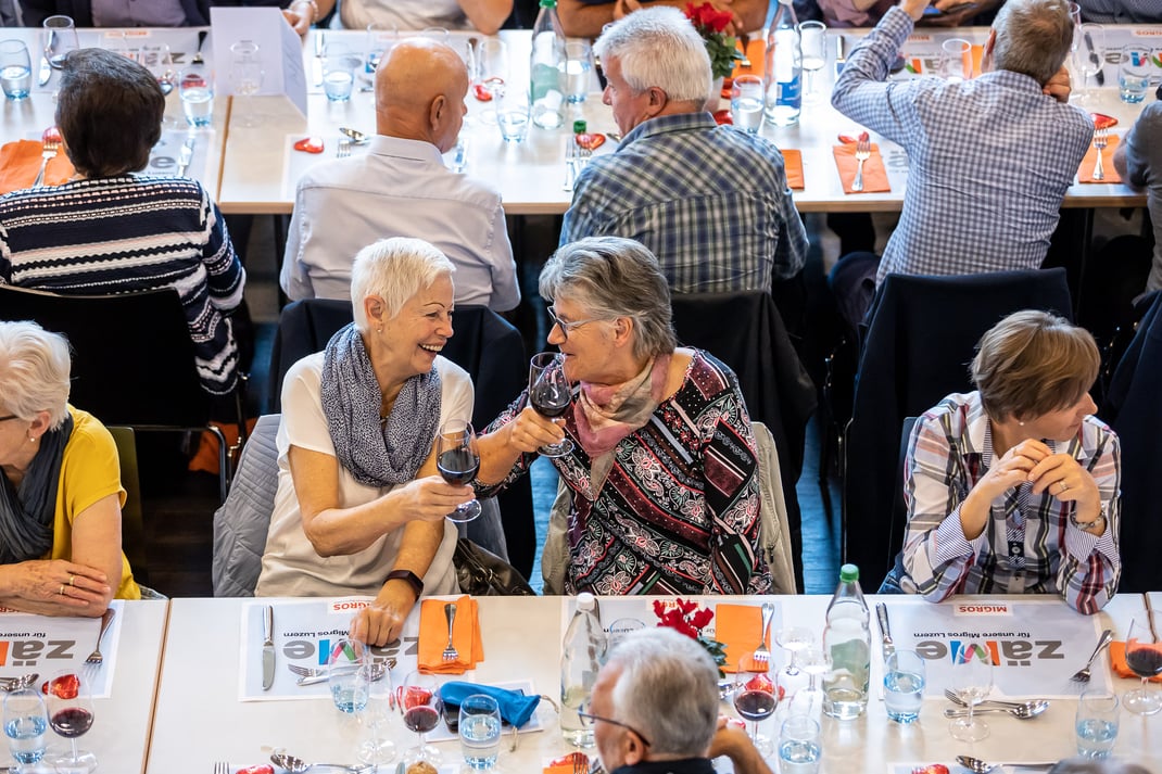 Schön, Dech weder emol live z'trräffe!