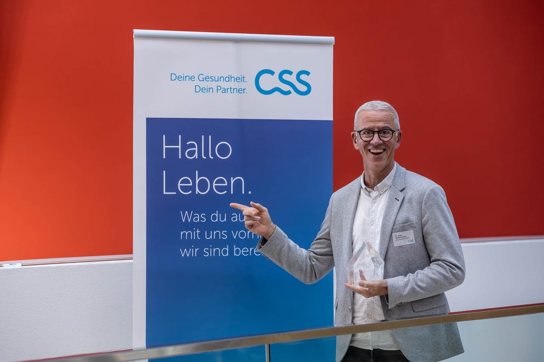 Gewinner Sonderpreis Kategorie "Förderung der Patientenkompetenz im Bereich Gesundheit, Krankheit und Gesungsheitswesen" Kantonsspital St. Gallen.