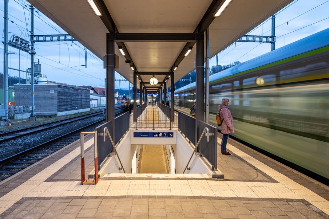 Verkehrsknotenpunkt Bahnhof Willisau