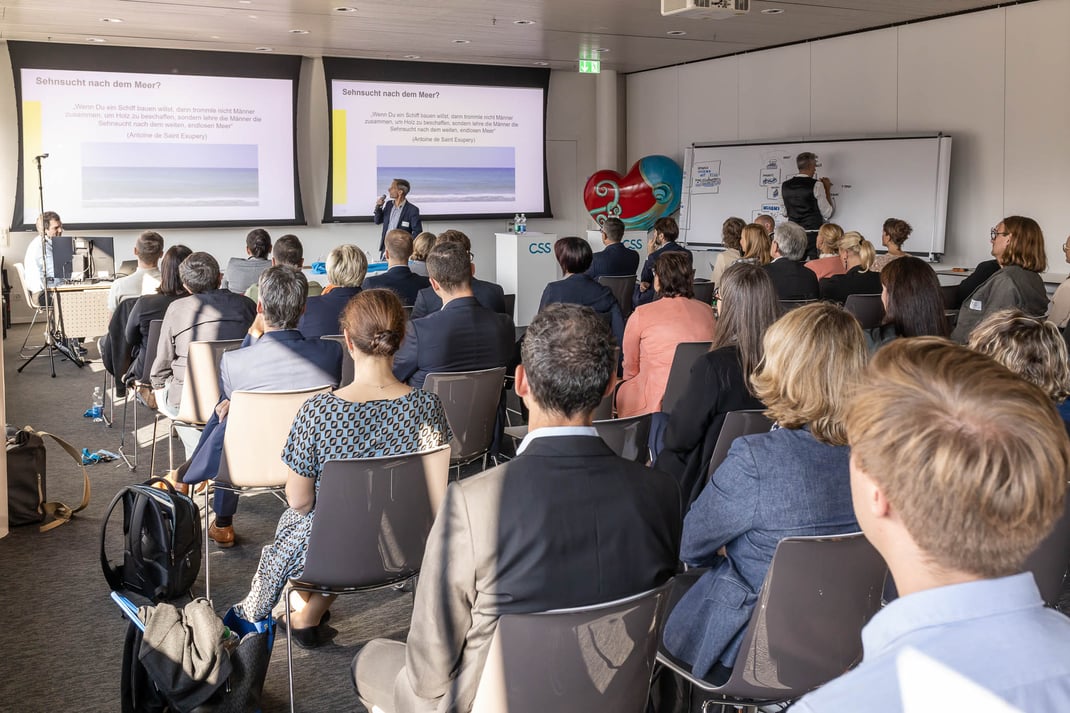 Gastreferat von Prof. Dr. Felix Binswanger zum Thema "Macht Qualität glücklich".