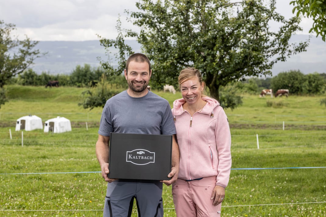 Rudolf und Barbara Tschui, Gewinner Emmi Q-Award 2020
