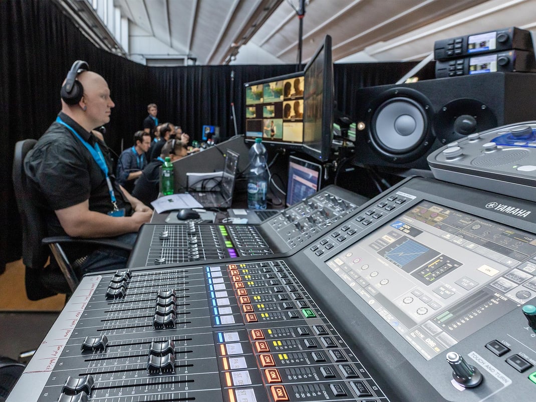 Live-Streaming erfordert einen extensiven Technik-Einsatz