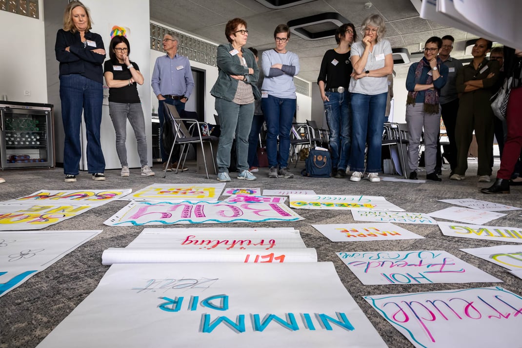 Neuland AG: Moderationsmarkt im Seminarhotel Sempachersee Nottwil/LU