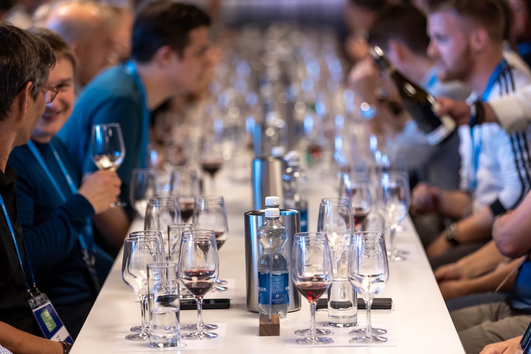 Weindegustation mit GL-Mitglied Thomas Kühne