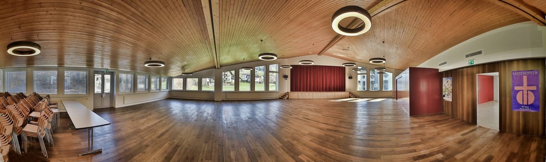 CAS GRUPPE AG: Fotodok Umbau Pfareisaal Schüpfheim/LU