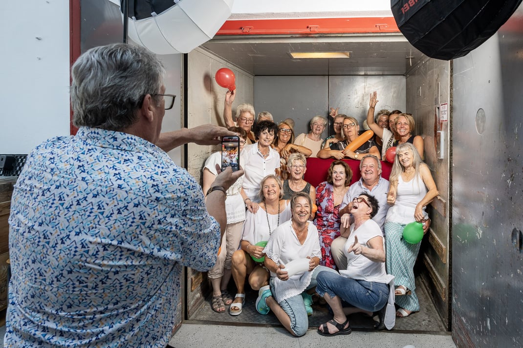 Kneubühler-Party: 75 Jahre Pius & 50 gemeinsame Ehejahre, AUSO Zofingen