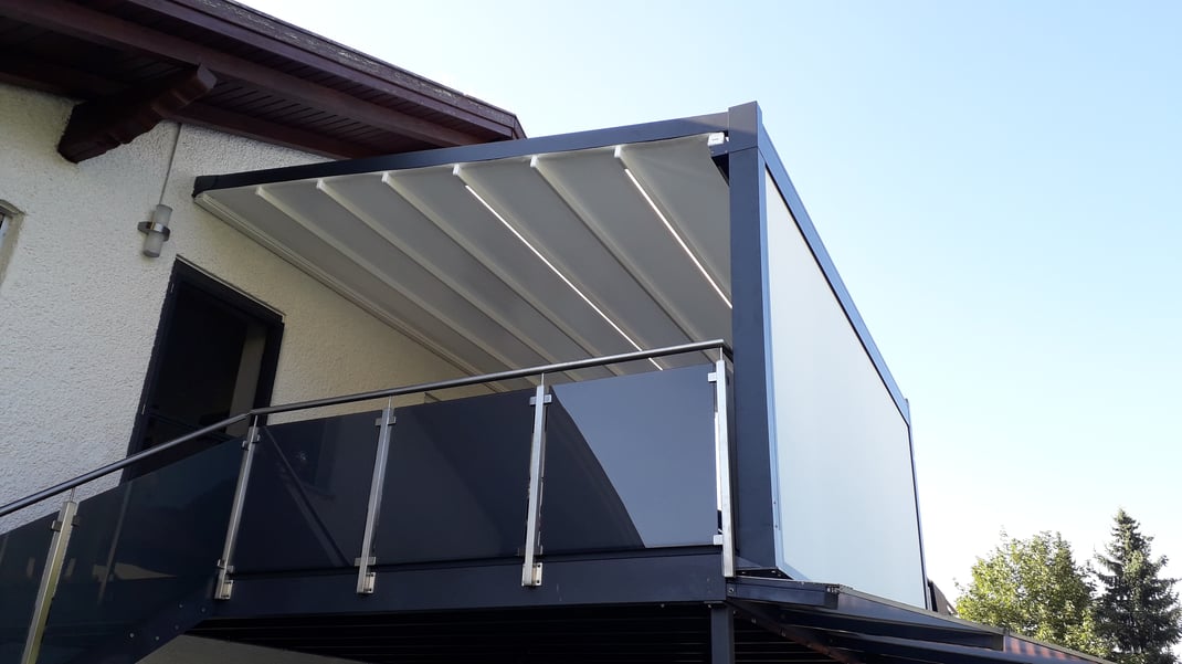 Faltdachpergola Pratic Fusion in Hauzenberg, Niederbayern