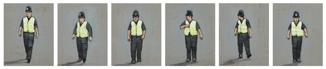 EINE UNRUHE HIER | (6x) 24 x 30 cm | Jan 13 | •