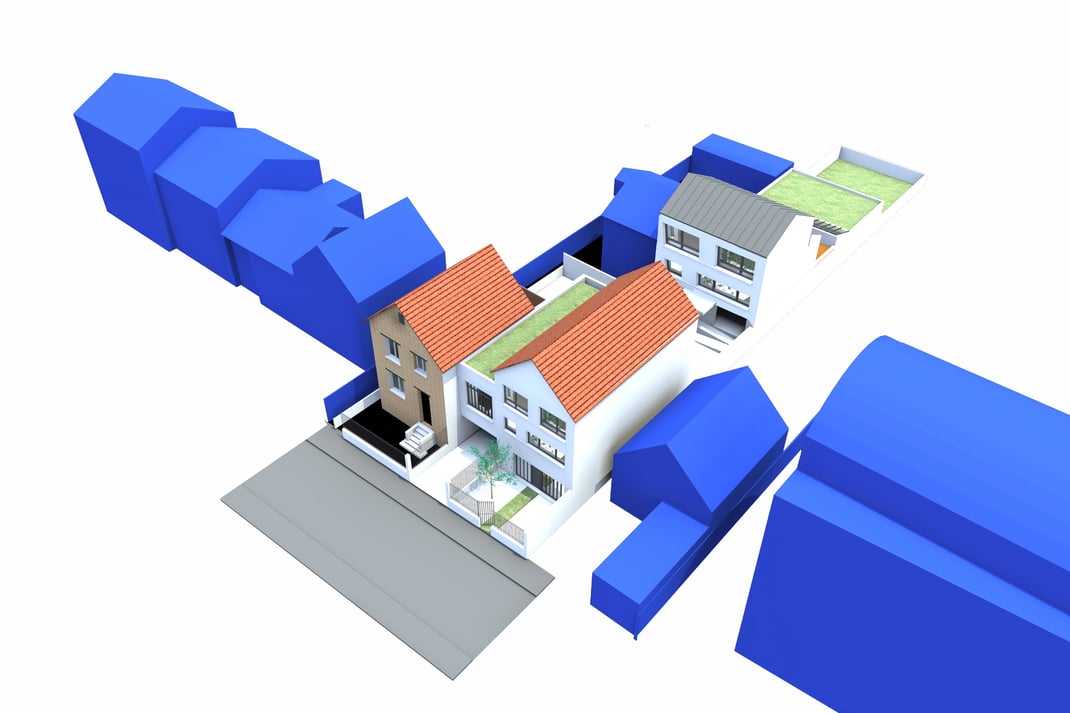 Maquette - Vue aerienne