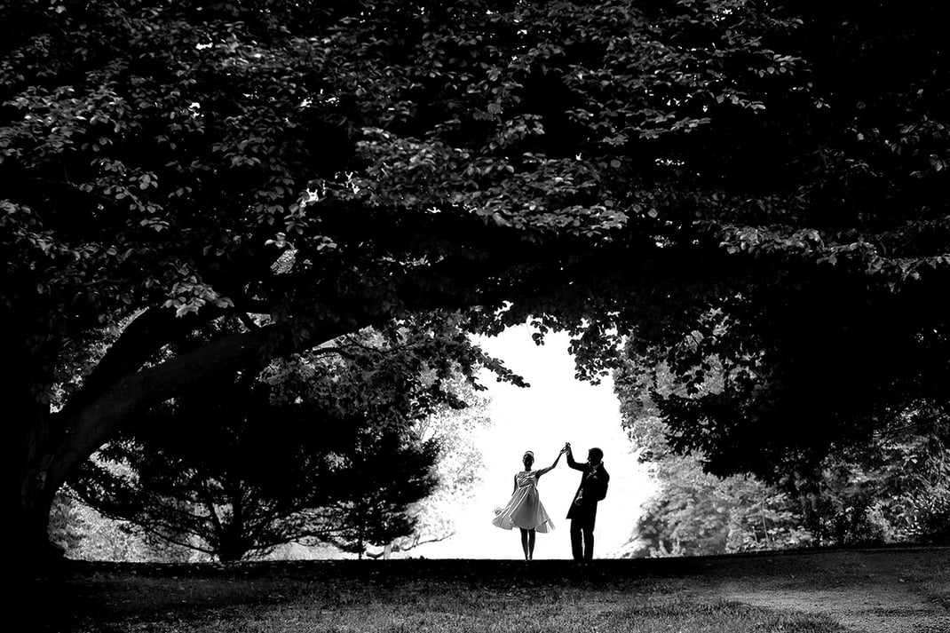 Brautpaarshooting im Villa Rothschild Park