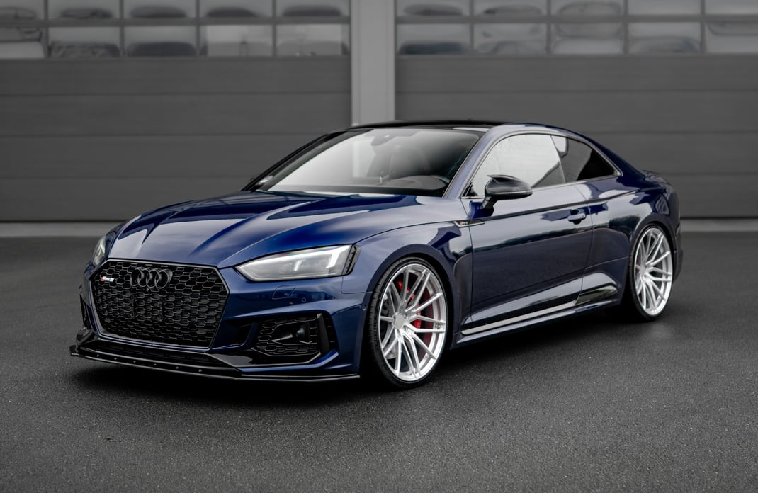 Audi RS5 B9 Raffa Wheels RFS-01 Forged Schmiedefelgen Silber  Audi RS4 RS5 RS6 A6 A7 