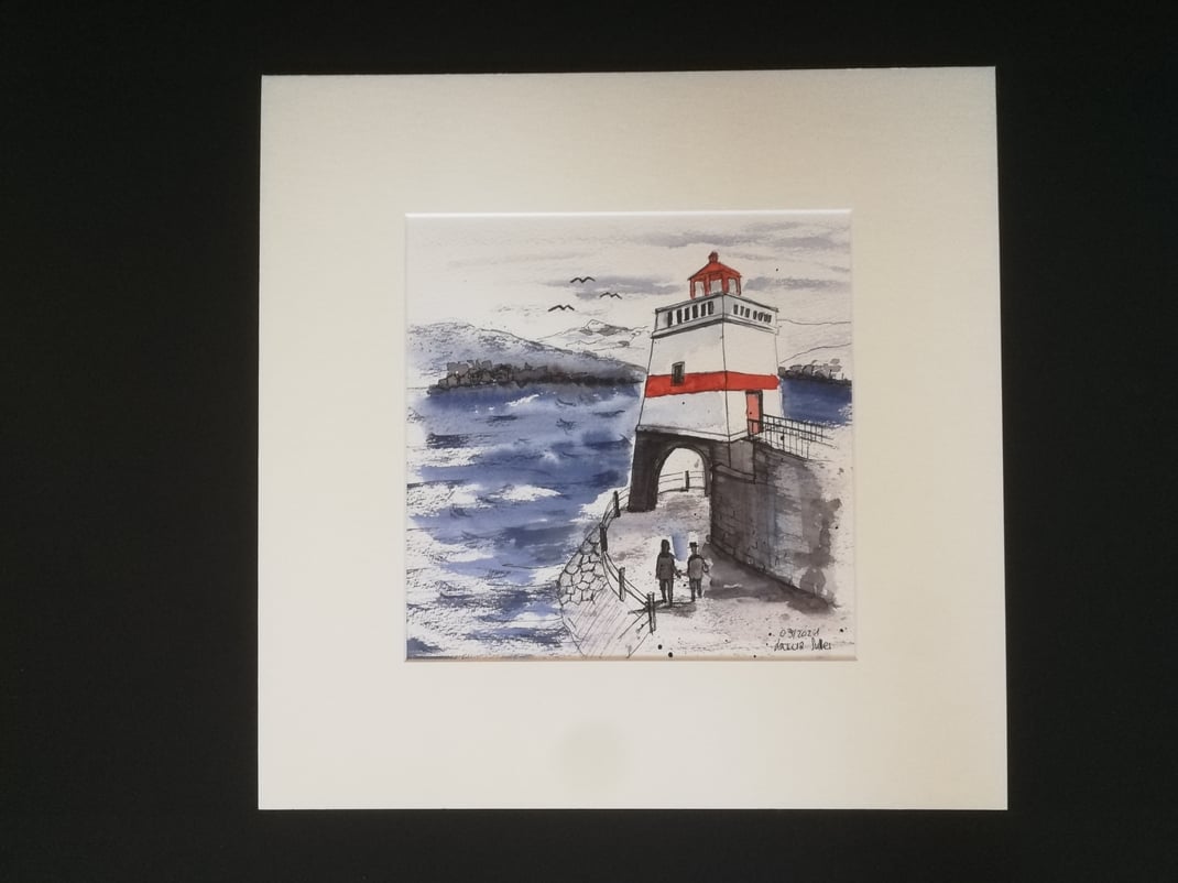 Brockton Point Lighthouse CHF 400.- (Format 40 x 40 cm)