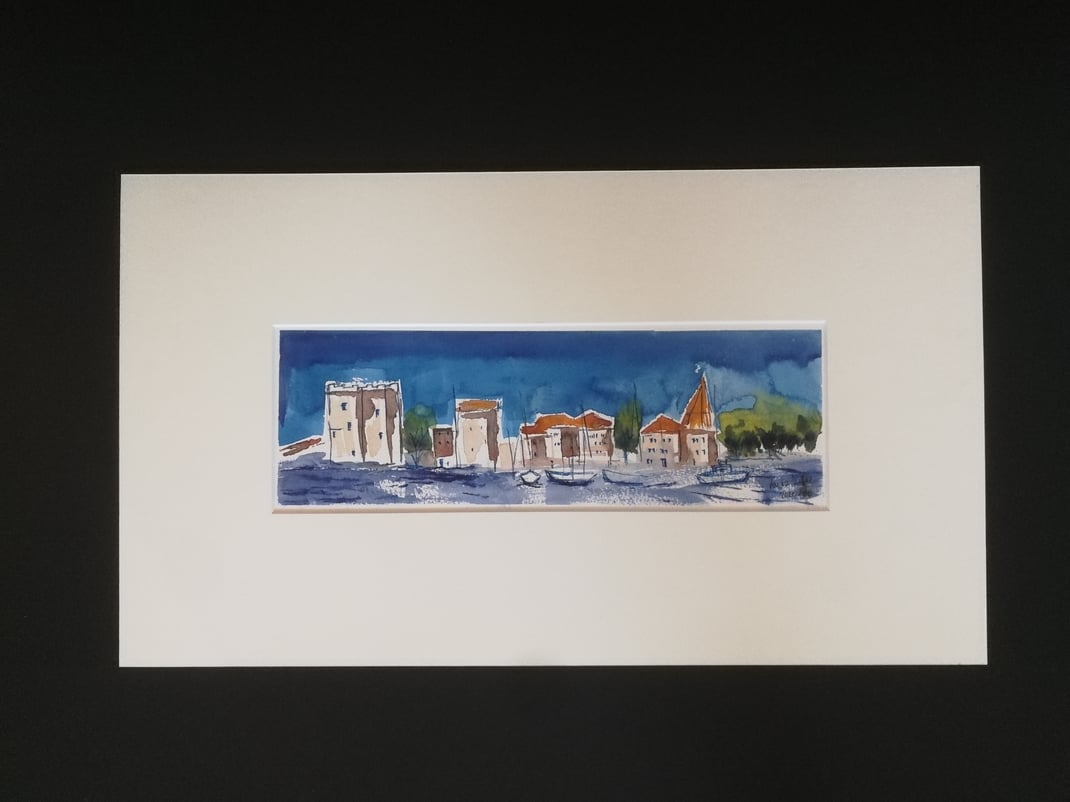 La Rochelle CHF 400.- (Format 55.5 x 32 cm)