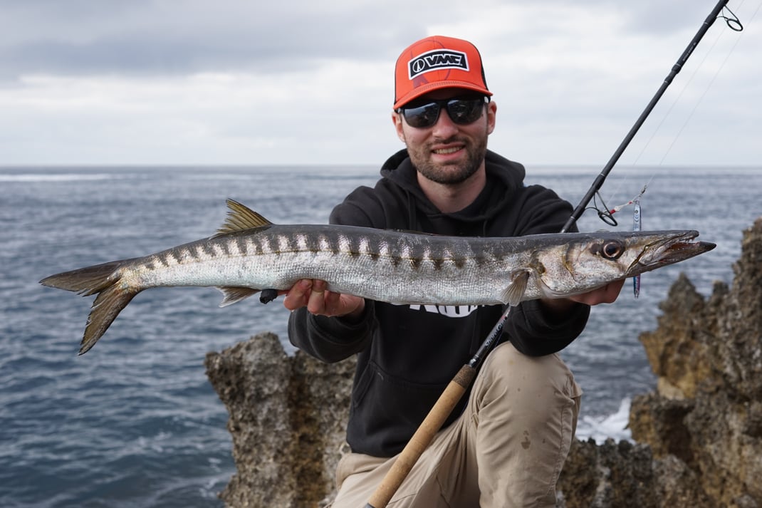 Johannes Höfner | Barrakuda | Sphyraena viridensis | 92,5cm | Adriatisches Meer | Kroatien | 25. Jänner 2025