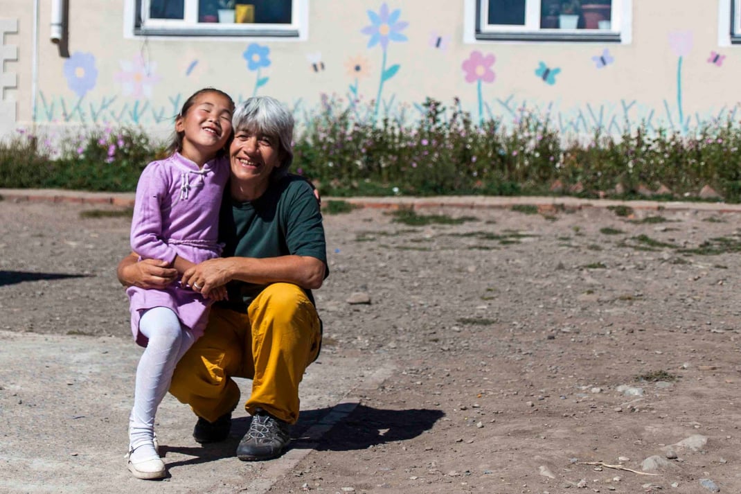 Lisa Fischer ist bereits seit ein paar Jahren immer wieder für mehrere Wochen auf der Tagesstätte zu Besuch. 