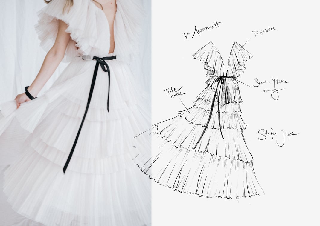 Hochzeitskleid, Massanfertigung und Brautkleid vonmirzudir die Nummer 1 in der Ostschweiz