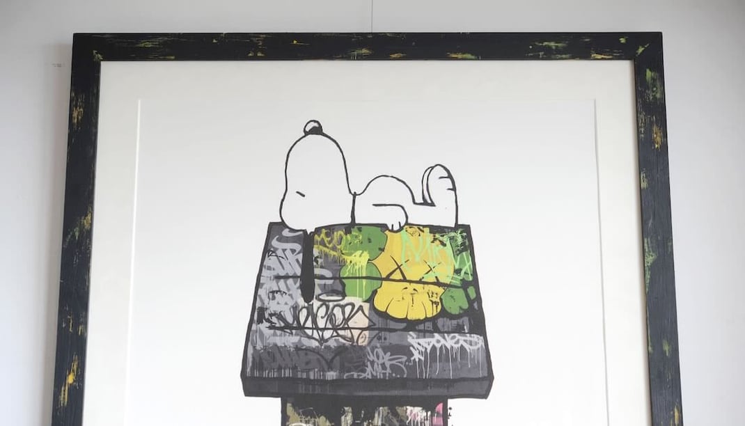 Nick Walker（ニックウォーカー）Love Vandalの額装画像２