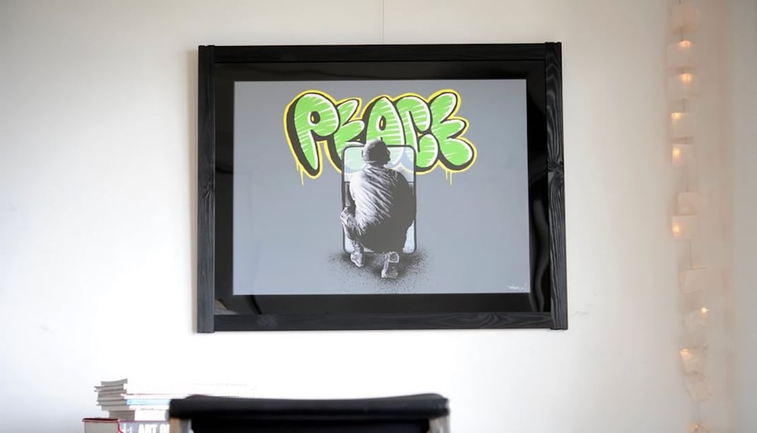 Martin Whatson PEACE 額装画像