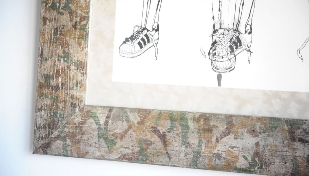 Nick Walker（ニックウォーカー）Love Vandalの額装画像２