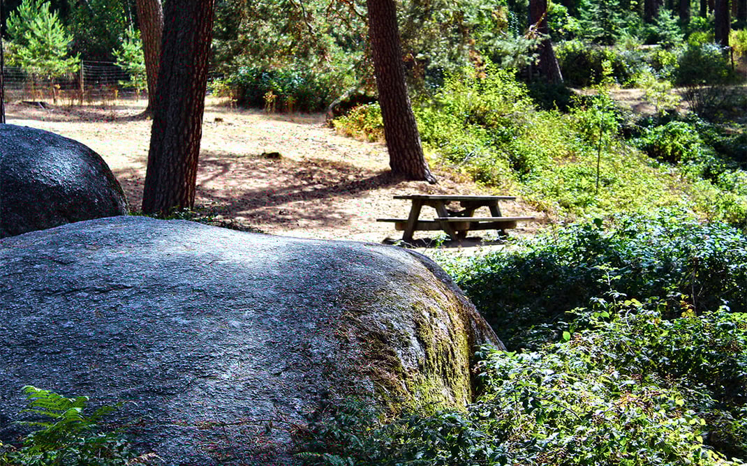 Área recreativa Los Asientos en Segovia