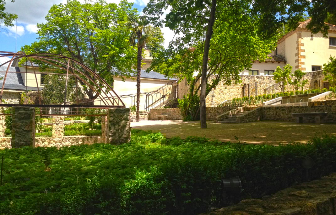 El Jardín del Rey en La Casa de Moneda de Segovia